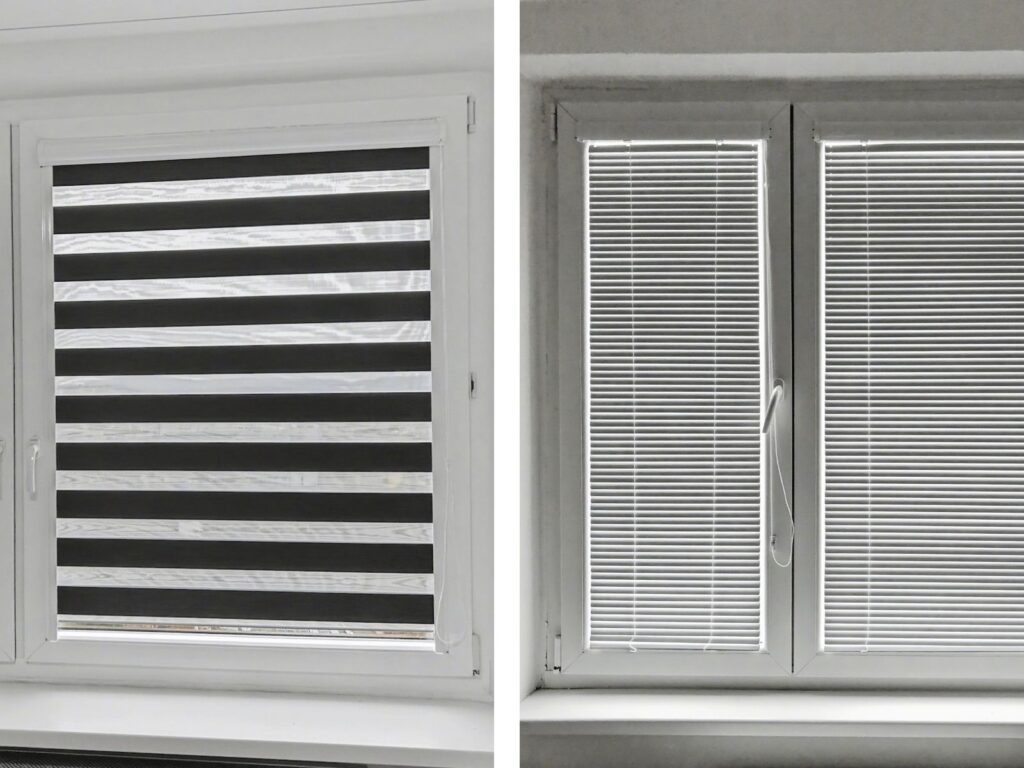 Rolety den a noc vs. horizontální žaluzie