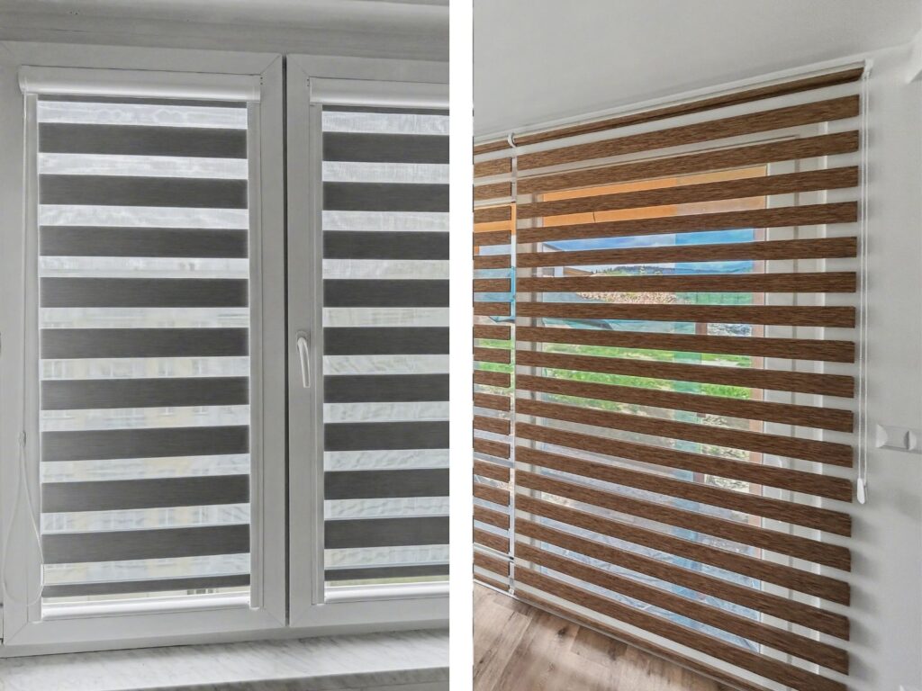 Rolety den a noc na okno nebo do zdi