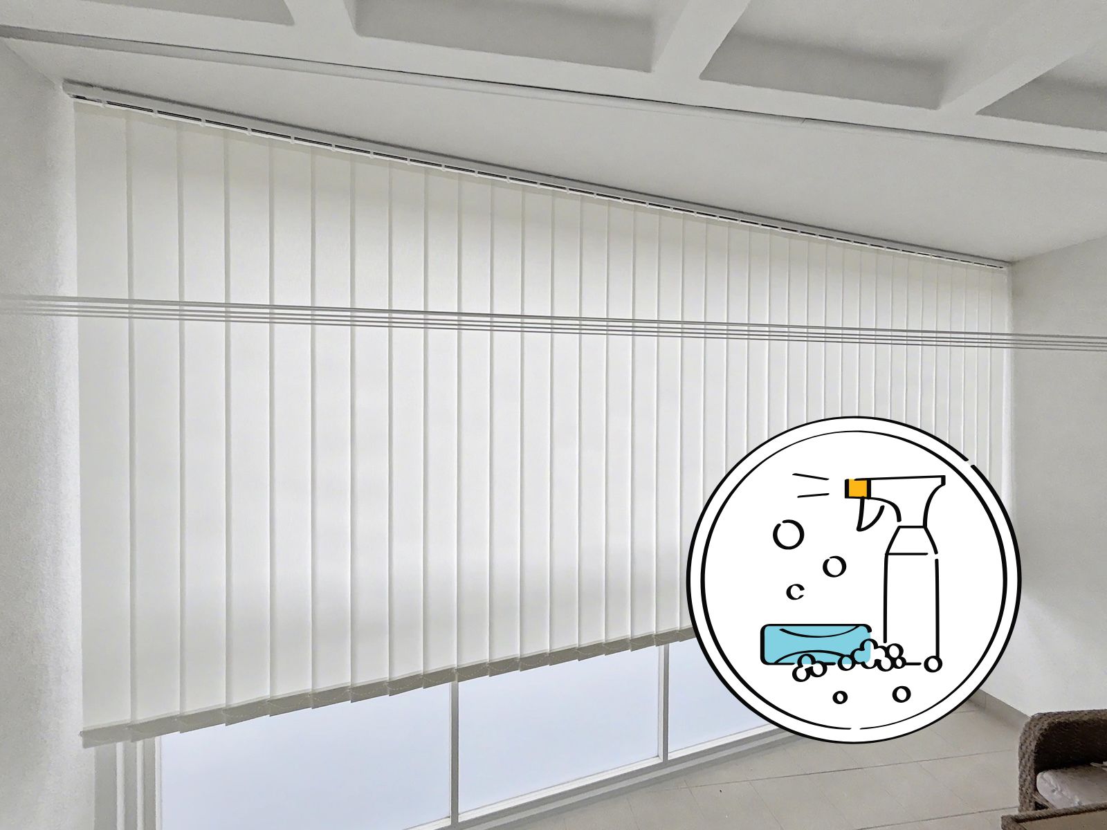 Jak čistit vertikální žaluzie