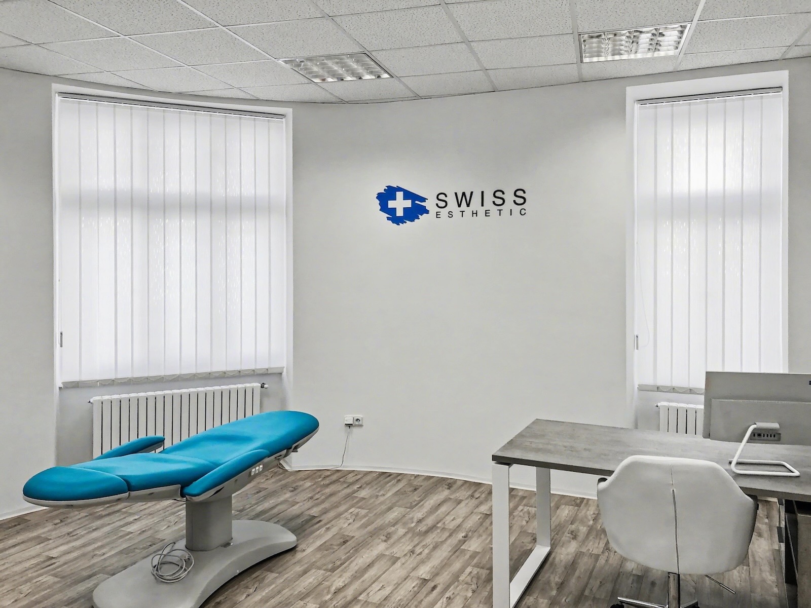 Vertikální žaluzie ordinace