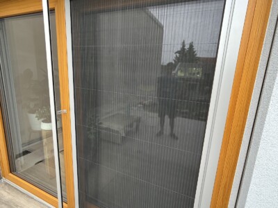 Plisé síť stříbrná