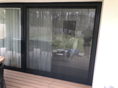 Plisé síť antracit