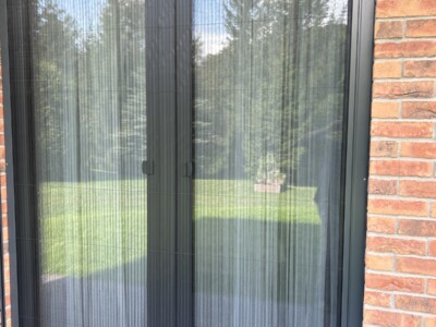 Plisé síť antracit