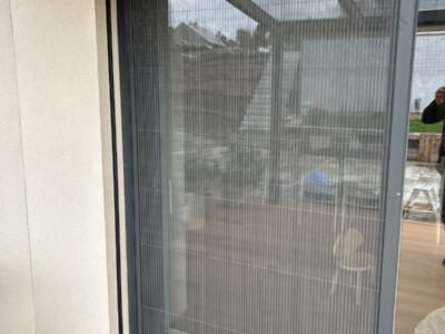 Plisé síť antracit