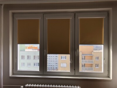 Látkové rolety blackout pokoj