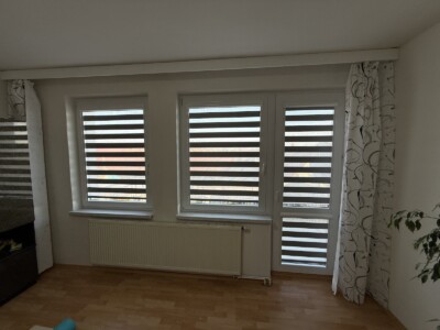 Rolety den a noc tmavé sestava