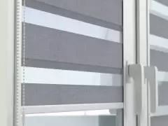 Roleta den a noc šedá
